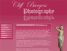 Tablet Screenshot of cliffphotography.com